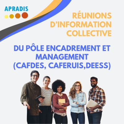 P&ocirc;le encadrement management - R&eacute;unions d'information collective